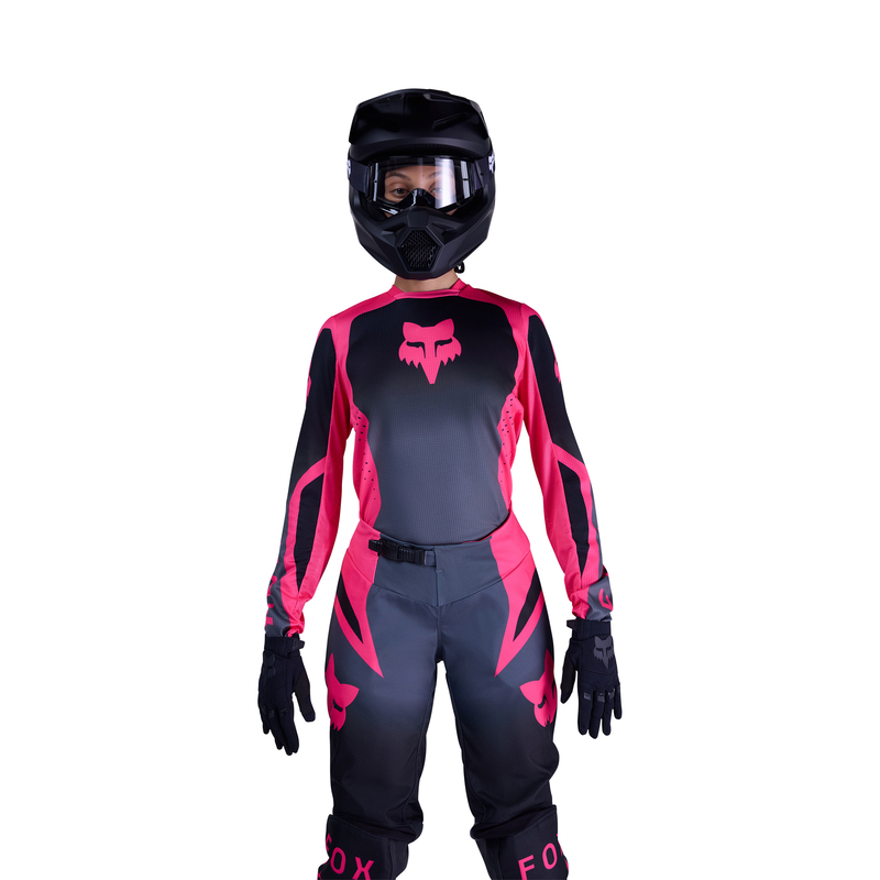 BLUZA MOTOCYKLOWA DAMSKA FOX 180 SHIELD BLACK PINK