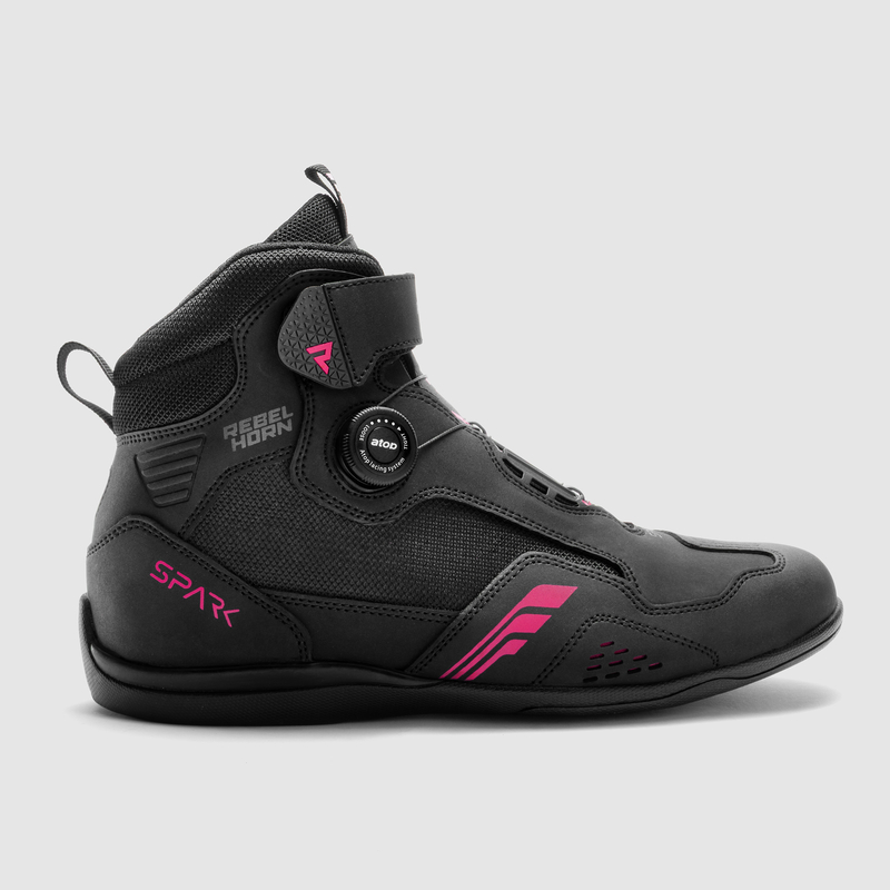BUTY MOTOCYKLOWE REBELHORN SPARK 3 BLACK PINK 40