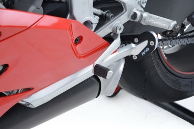 ELEMENT NÓŻKI RG RACING DUCATI 899 / 1199 / 1299 PANIGALE SILVER