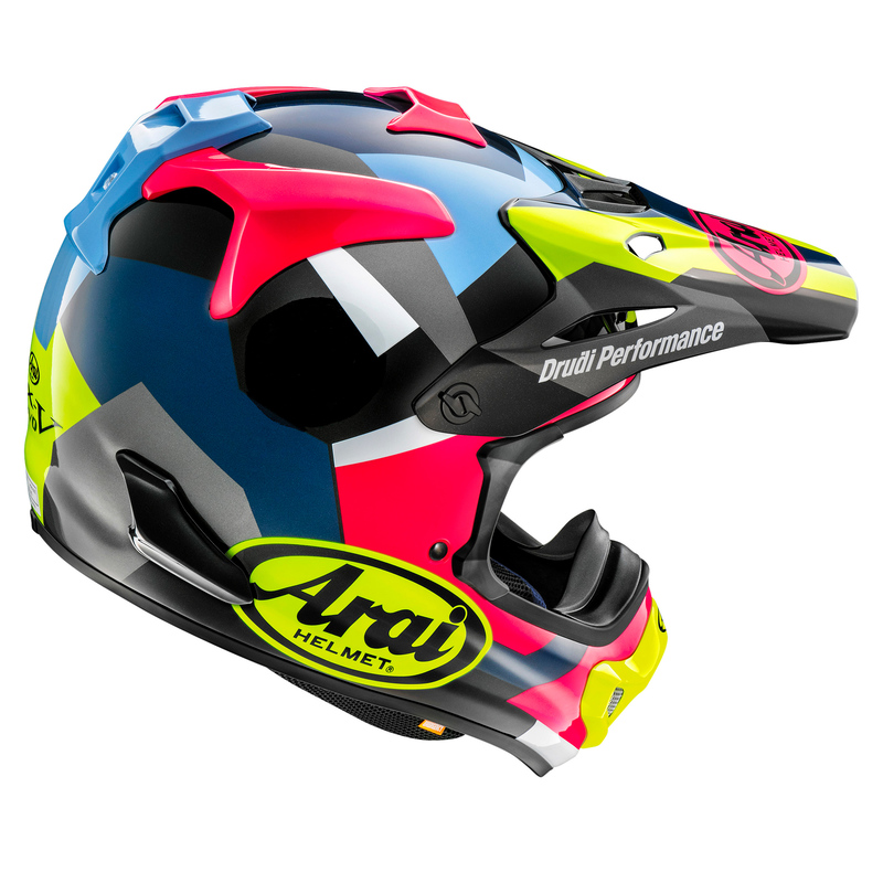 KASK MOTOCYKLOWY ARAI MX-V EVO BLOCK PINK S