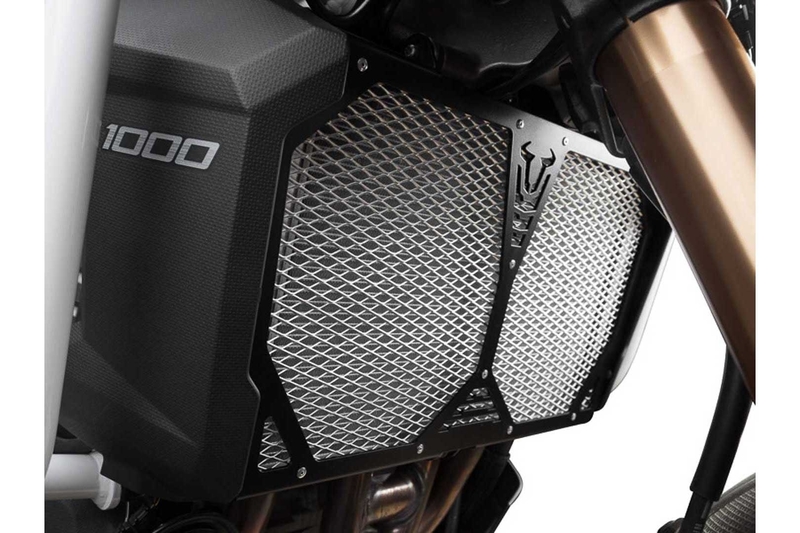 OSŁONA CHŁODNICY SW-MOTECH KAWASAKI VERSYS 1000 (12-18) BLACK SILVER