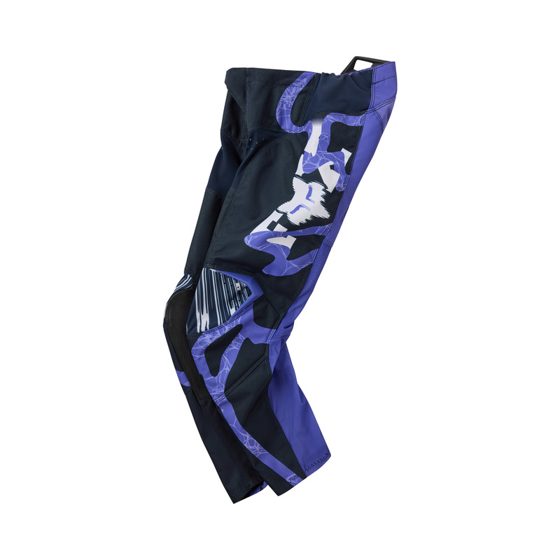 SPODNIE MOTOCYKLOWE JUNIOR FOX 180 DIFFUSE SE BLUEBERRY 22