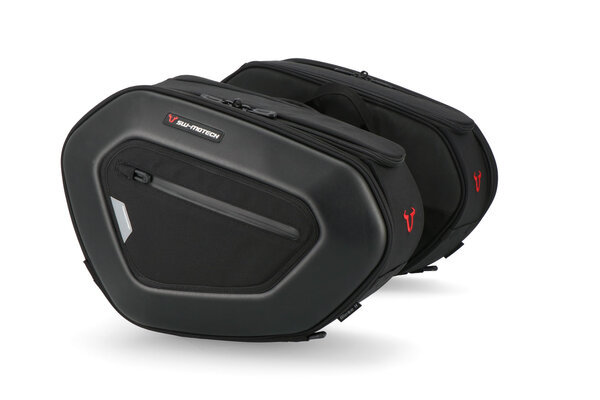 ZESTAW SAKW PRO BLAZE H I STELAŻY SW-MOTECH SUZUKI GSX 1300 R HAYABUSA (08-) BLACK