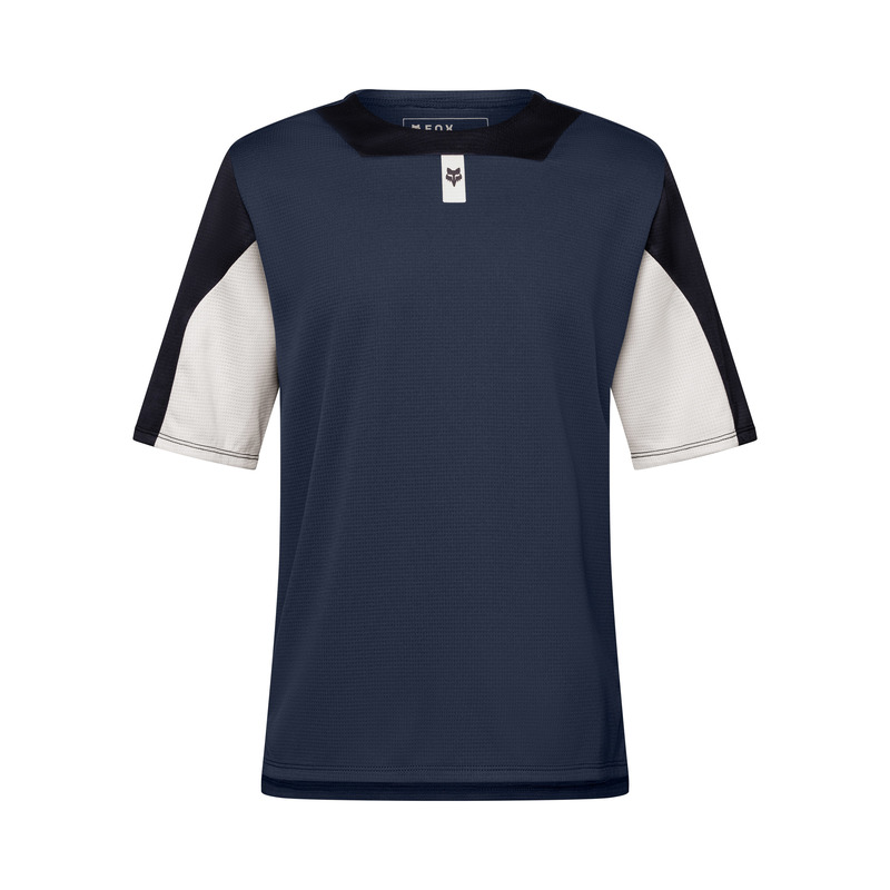 KOSZULKA ROWEROWA JUNIOR FOX DEFEND GALAXY BLUE YL