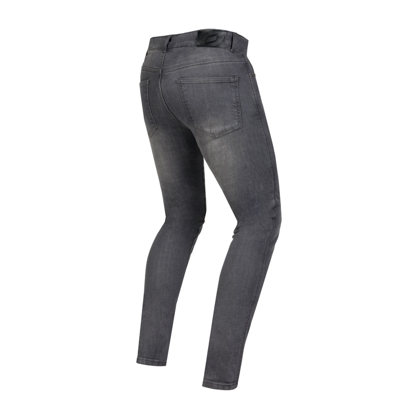 JEANSY MOTOCYKLOWE OZONE STRIKER SLIM FIT WASHED GREY