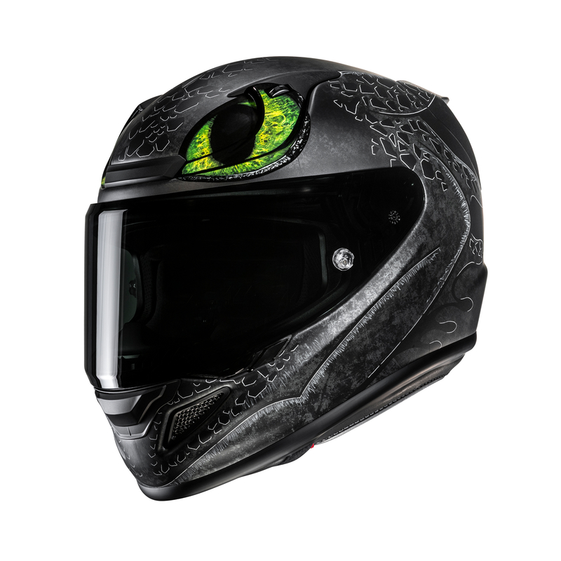 KASK MOTOCYKLOWY HJC RPHA12 TOOTHLESS 2 UNIVERSAL BLACK