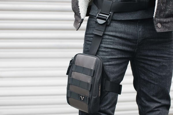 TORBA NA NOGĘ LEGEND GEAR SW-MOTECH LA1 Z PASEM NA NOGĘ LA7 BROWN 0,8L