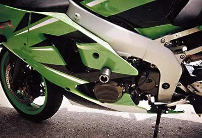 CRASHPADY CLASSIC RG RACING KAWASAKI ZX6R G1/G2/J1/J2/636 02 BLACK