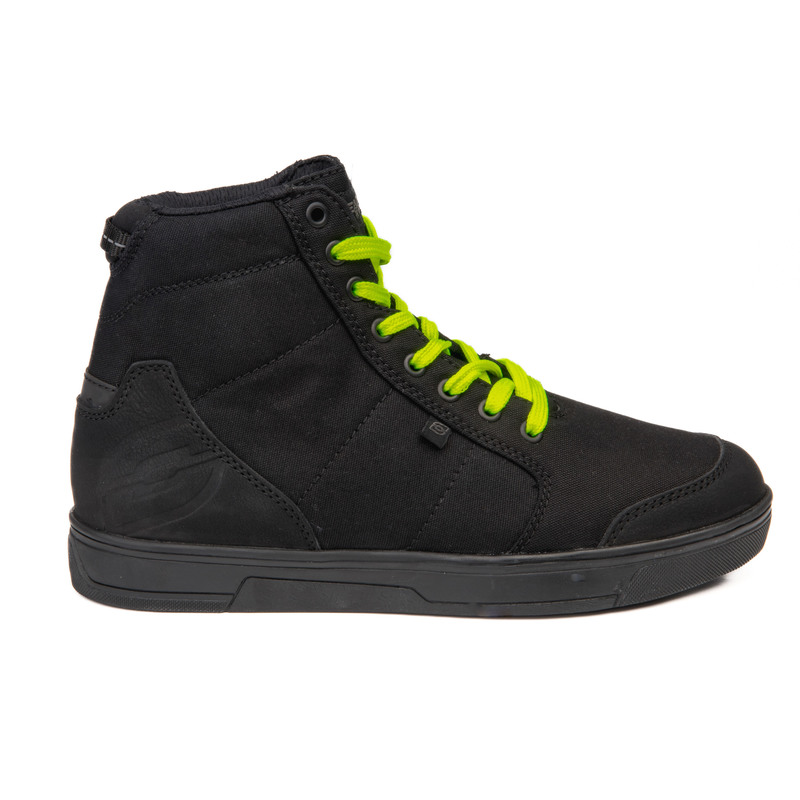 BUTY MOTOCYKLOWE OZONE TOWN BLACK FLUO YELLOW