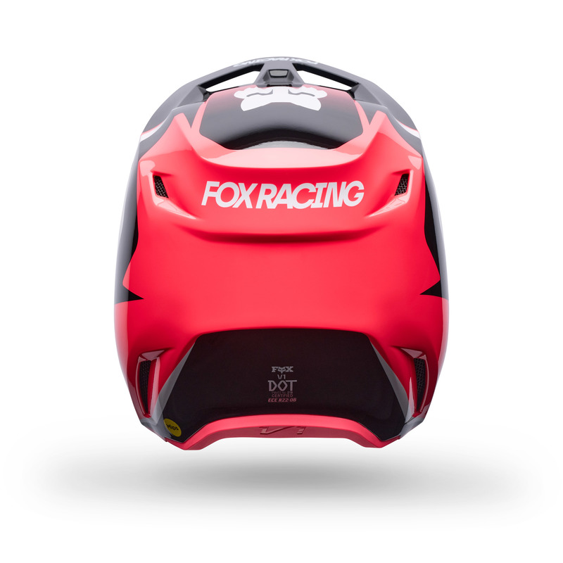 KASK MOTOCYKLOWY FOX V1 FRAME NEON PINK
