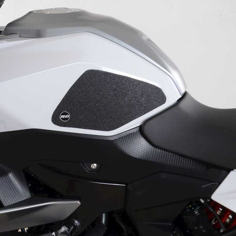 NAKLEJKA NA BAK TANKPAD ANTYPOŚLIZGOWY 2 CZĘŚCI RG RACING BMW F900XR 20- BLACK