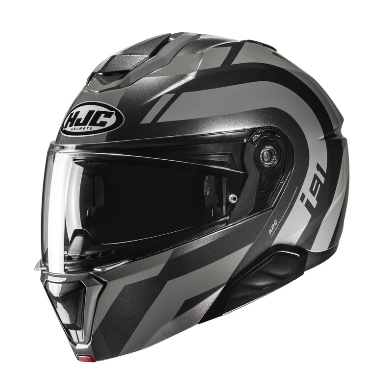 KASK MOTOCYKLOWY HJC I91 ARVEN GREY