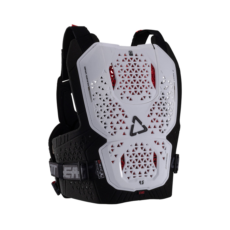 BUZER LEATT 4.5 EVO WHITE (184-196CM)