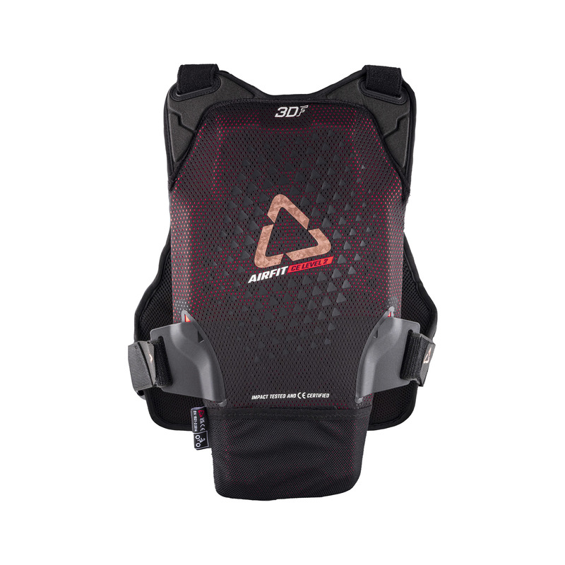 OCHRANIACZ KLATKI PIERSIOWEJ DAMSKI LEATT 3DF AIRFIT EVO BLACK (172-178CM)