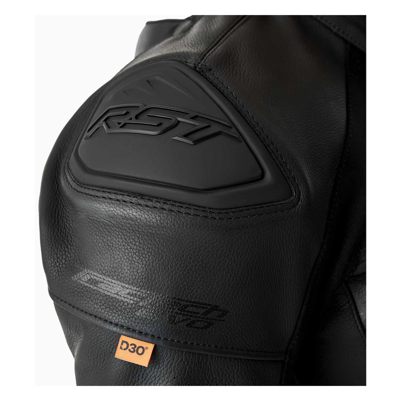 KURTKA MOTOCYKLOWA SKÓRZANA RST TRACTECH EVO D3O BLACK BLACK BLACK XS