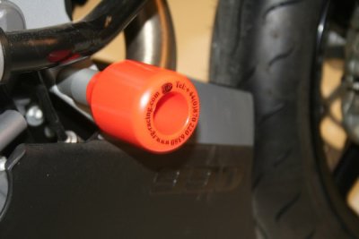 CRASHPADY CLASSIC DOLNE RG RACING KTM 990/990R SUPER DUKE, 990SM 08- & 950 SUPERMOTO ORANGE