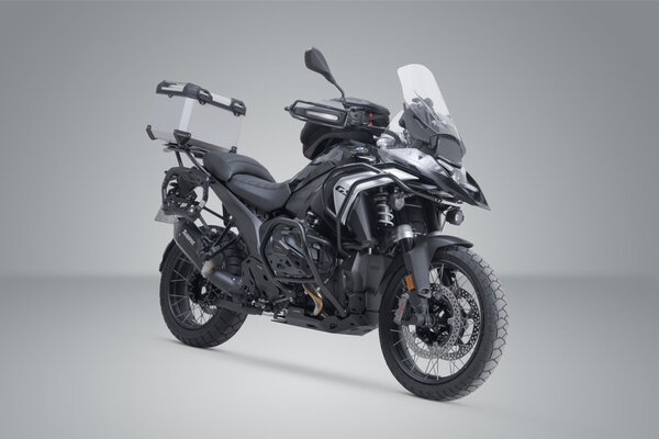 ZESTAW KUFRA CENTRALNEGO TRAX ADV SW-MOTECH BMW R 1300 GS (23-) SILVER
