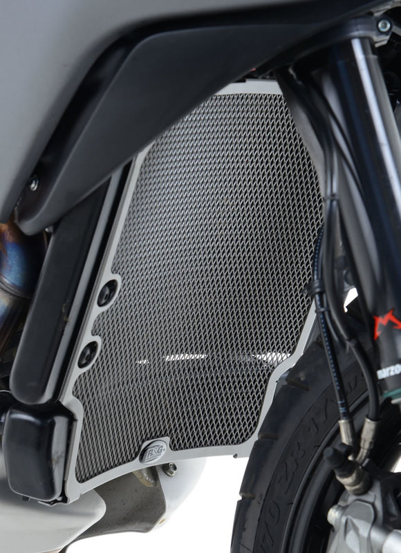 OSŁONA CHŁODNICY RG RACING MV AGUSTA RIVALE 800, STRADALE 800, TURISMO VELOCE 800 TITANIUM