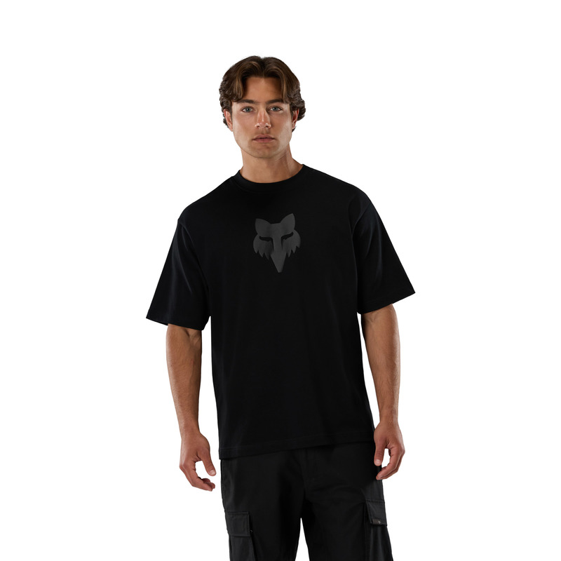 T-SHIRT FOX HEAD HEAVYWEIGHT BLACK