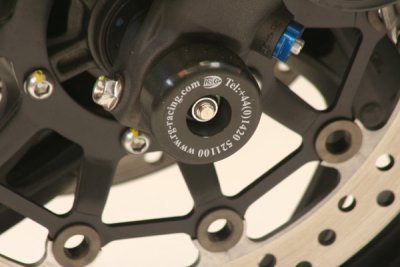 SLIDERY PRZEDNIEGO ZAWIESZENIA RG RACING HONDA CB1000 R 08- BLACK