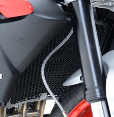 OSŁONA CHŁODNICY RG RACING TRIUMPH STREET TRIPLE RX 15- BLACK