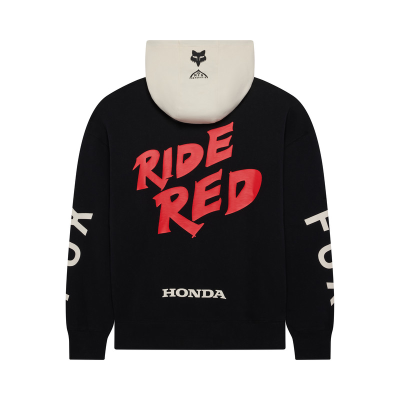 BLUZA Z KAPTUREM FOX HONDA HEAVYWEIGHT BLACK