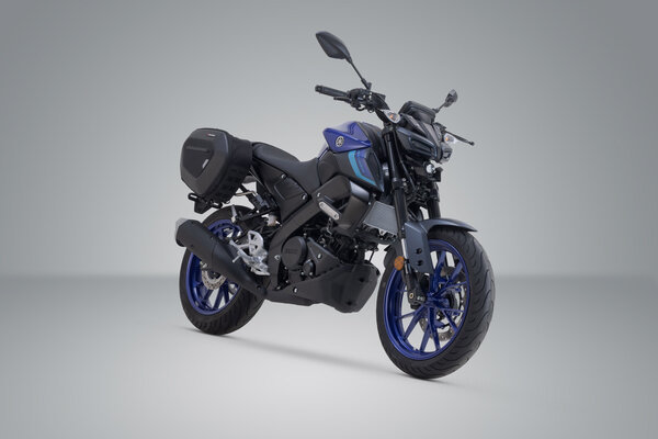 ZESTAW SAKW PRO BLAZE H I STELAŻY SW-MOTECH YAMAHA MT-125 (19-) BLACK