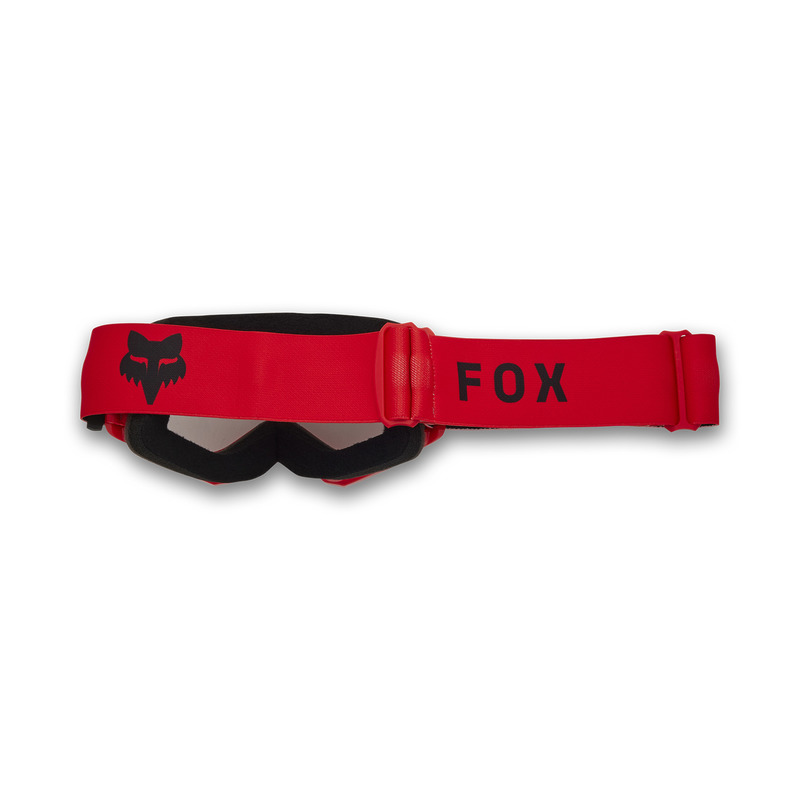 GOGLE MOTOCYKLOWE JUNIOR FOX MAIN CORE FLUO RED YOS