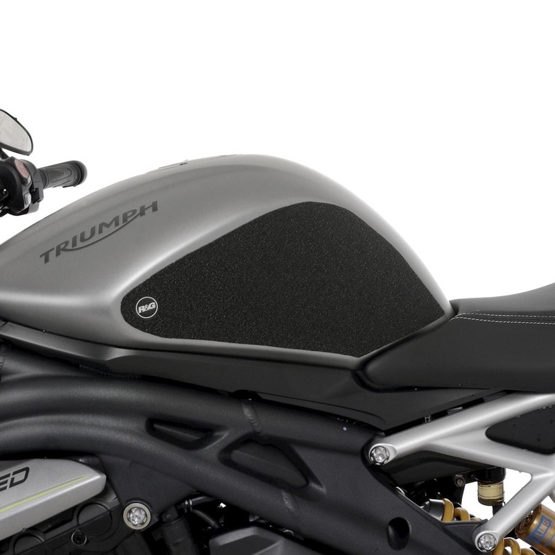 NAKLEJKA NA BAK TANKPAD ANTYPOŚLIZGOWY 2 CZĘŚCI RG RACING TRIUMPH SPEED TRIPLE 1200 RS 21- BLACK