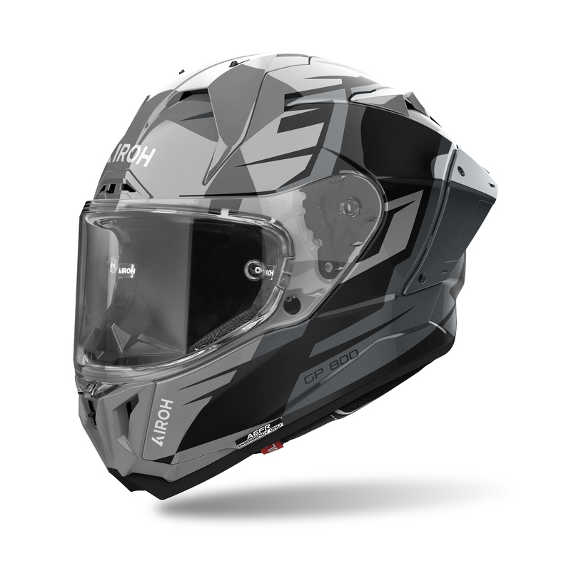 KASK MOTOCYKLOWY AIROH GP800 MASTER METALLIC GLOSS S