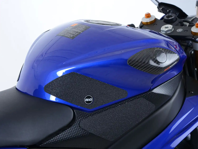 NAKLEJKA NA BAK TANKPAD ANTYPOŚLIZGOWY 4 CZĘŚCI RG RACING YAMAHA YZF-R6 (12-14) CLEAR