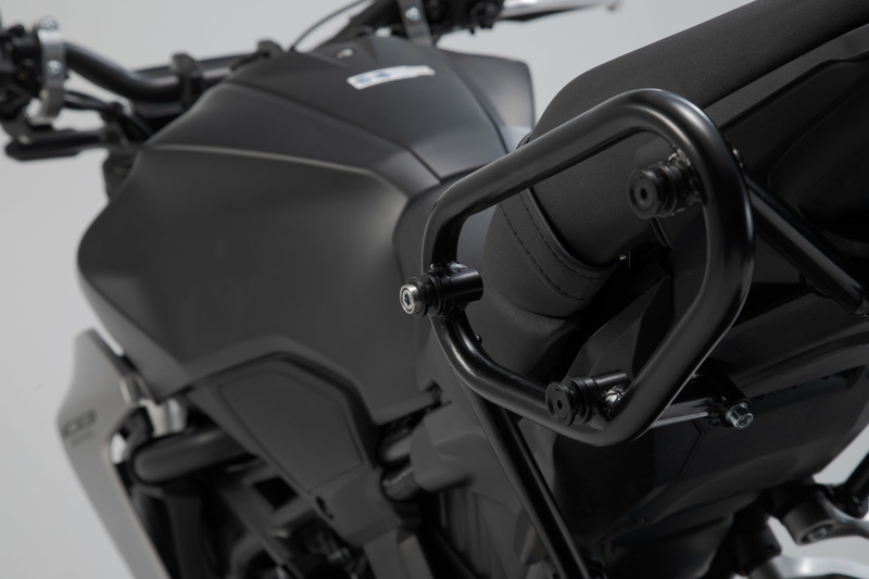 STELAŻ BOCZNY SLC LEWY SW-MOTECH HONDA CB300R (18-)/CB125R (18-) BLACK