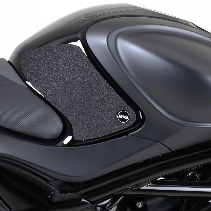 NAKLEJKA NA BAK TANKPAD ANTYPOŚLIZGOWY 2 CZĘŚCI RG RACING SUZUKI GLADIUS 09 CLEAR