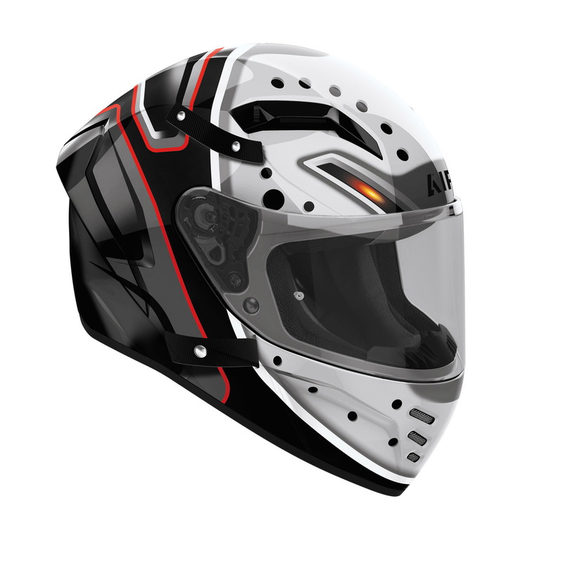 KASK MOTOCYKLOWY AIROH CONNOR MASKER GLOSS