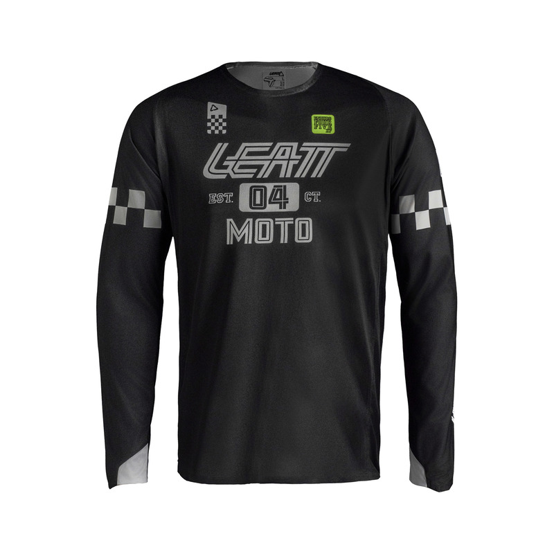 BLUZA OFFROADOWA LEATT MOTO 4.5 ENDURO X-FLOW SPEED BLACK S