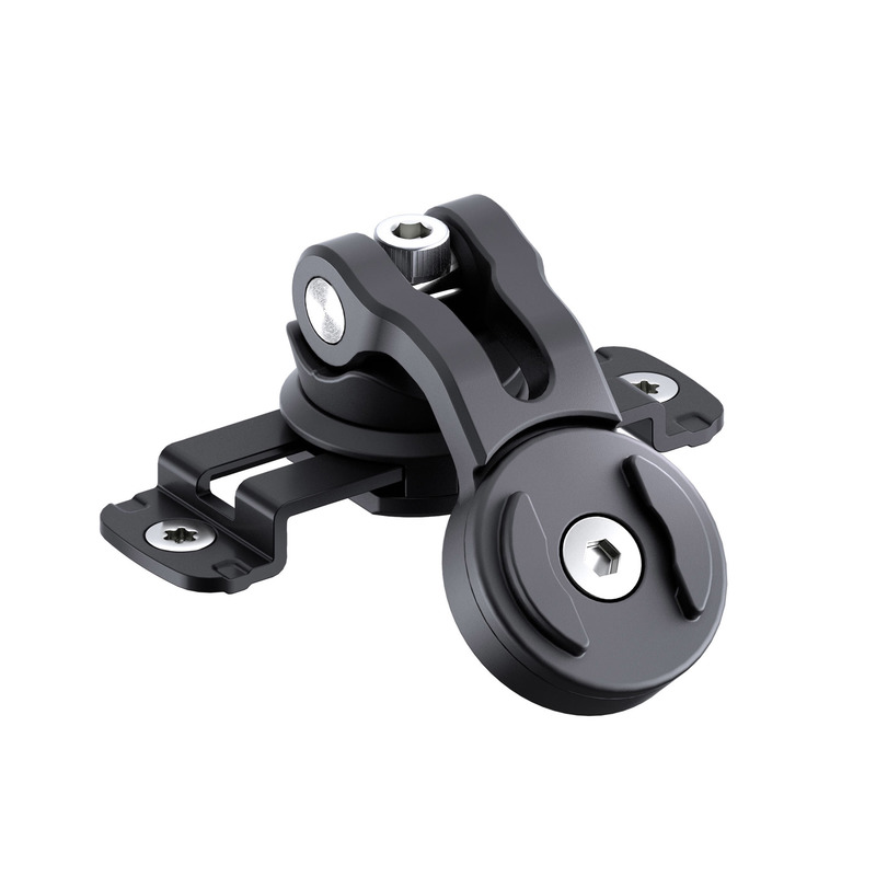 UCHWYT MOTOCYKLOWY NA TELEFON NA ZBIORNIK PŁYNU HAMULCOWEGO SP CONNECT SPC+ BLACK
