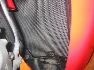 OSŁONA CHŁODNICY RG RACING HONDA CBR1000RR 06- 07 BLACK