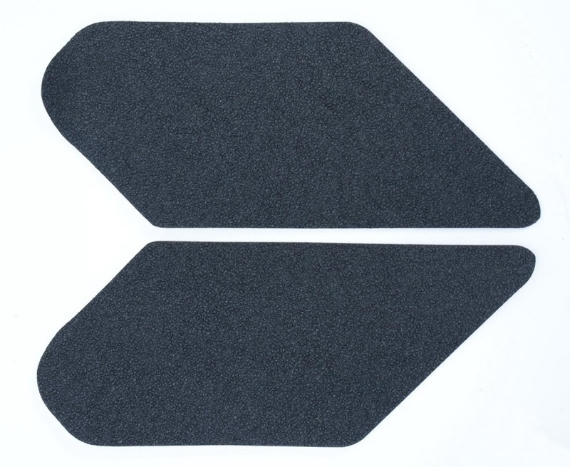 NAKLEJKA NA BAK TANKPAD ANTYPOŚLIZGOWY RG RACING UNIWERSALNY BLACK 26X11 CM