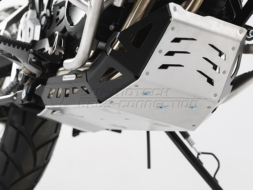 OSŁONA SILNIKA PŁYTA POD SILNIK SW-MOTECH BMW GS-MODELS/HUSQVARNA NUDA 900 BLACK SILVER