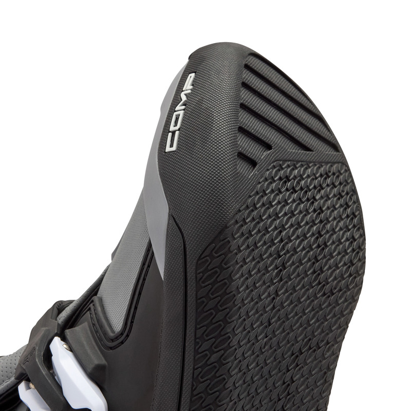 BUTY MOTOCYKLOWE JUNIOR FOX COMP CORE BLACK GREY