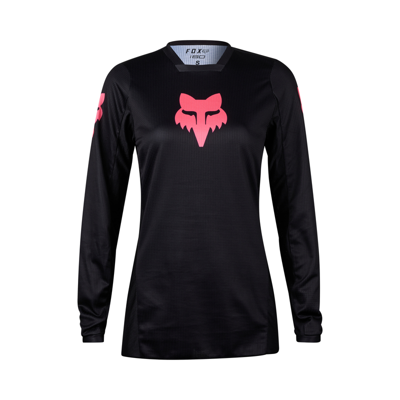BLUZA MOTOCYKLOWA DAMSKA FOX BLACKOUT BLACK BLACK