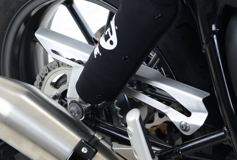 OSŁONA ŁAŃCUCHA RG RACING TRIUMPH STREET TWIN/T120 BONNEVILLE/STREET CUP 17- SILVER