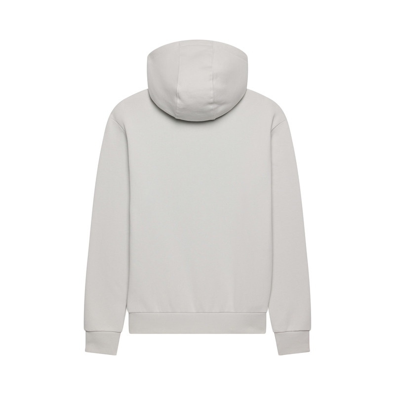 BLUZA Z KAPTUREM DAMSKA FOX F HEAD X FLEECE PO LIGHT GREY