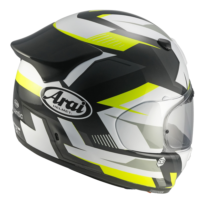 KASK MOTOCYKLOWY ARAI QUANTIC SUPRA YELLOW XS