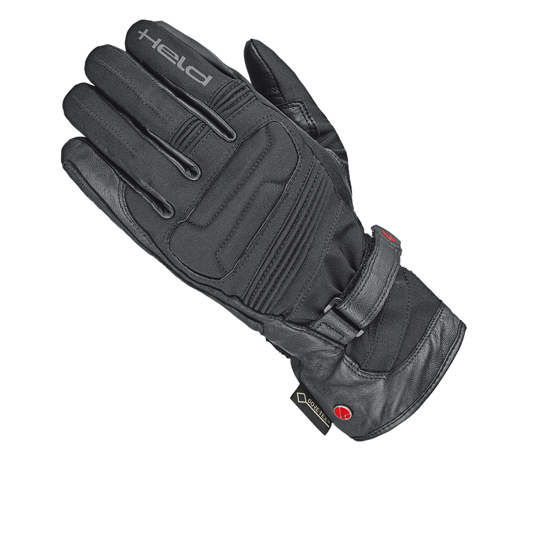 RĘKAWICE MOTOCYKLOWE HELD SATU 2 [GORE-TEX] BLACK
