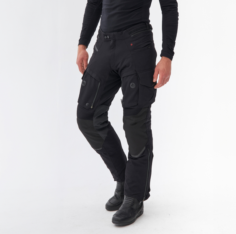 SPODNIE MOTOCYKLOWE TEKSTYLNE REBELHORN RANGE BLACK