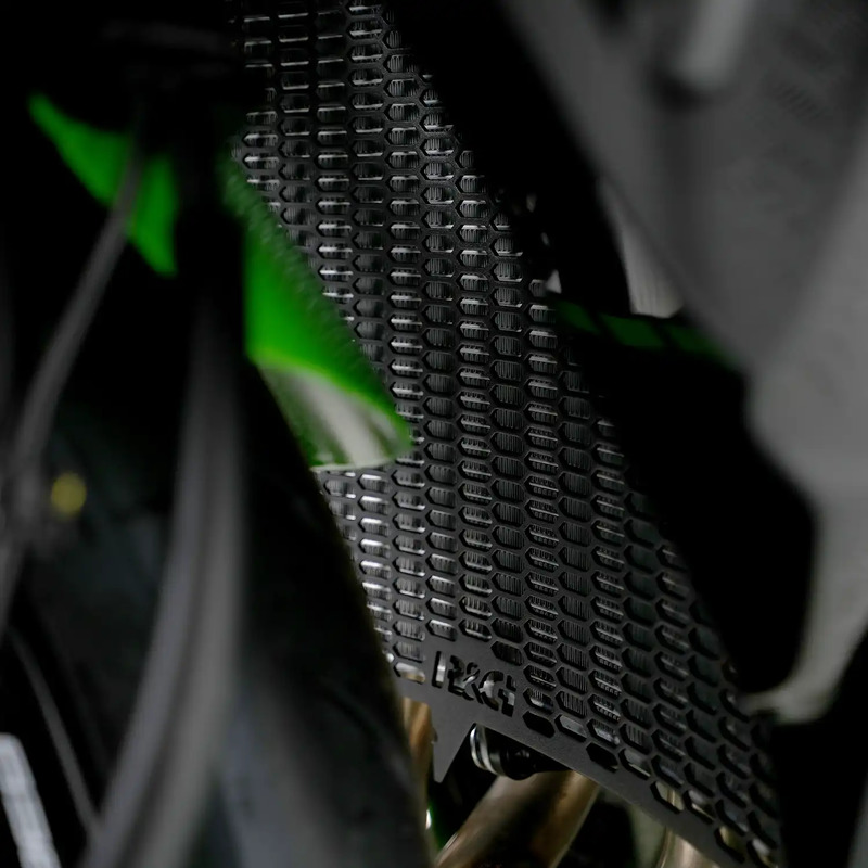 OSŁONA CHŁODNICY RG RACING PRO KAWASAKI ZX636 19-21 BLACK