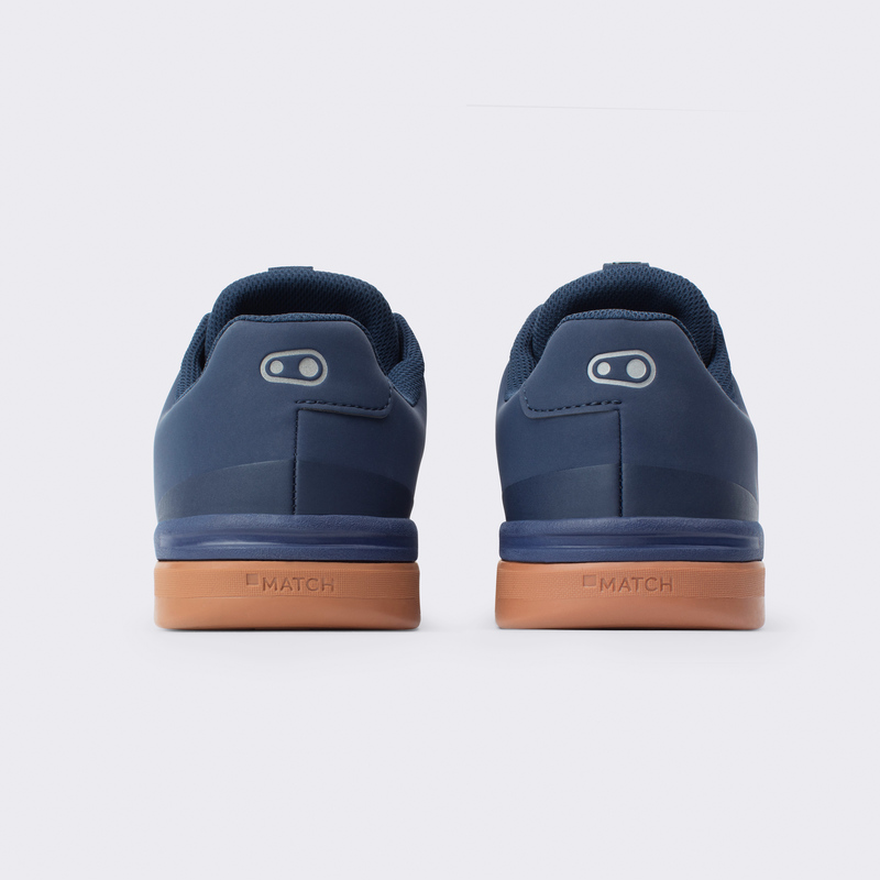 BUTY CRANKBROTHERS STAMP LACE NAVY SILVER - GUM OUTSOLE 11.5 (45 EU)