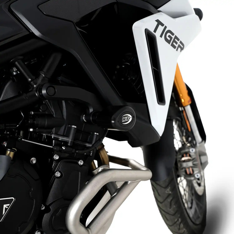 CRASHPADY AERO RG RACING TRIUMPH TIGER 900/ GT (PRO) 24-/ RALLY (PRO) 24-/ TIGER 850 SPORT 24- BLACK