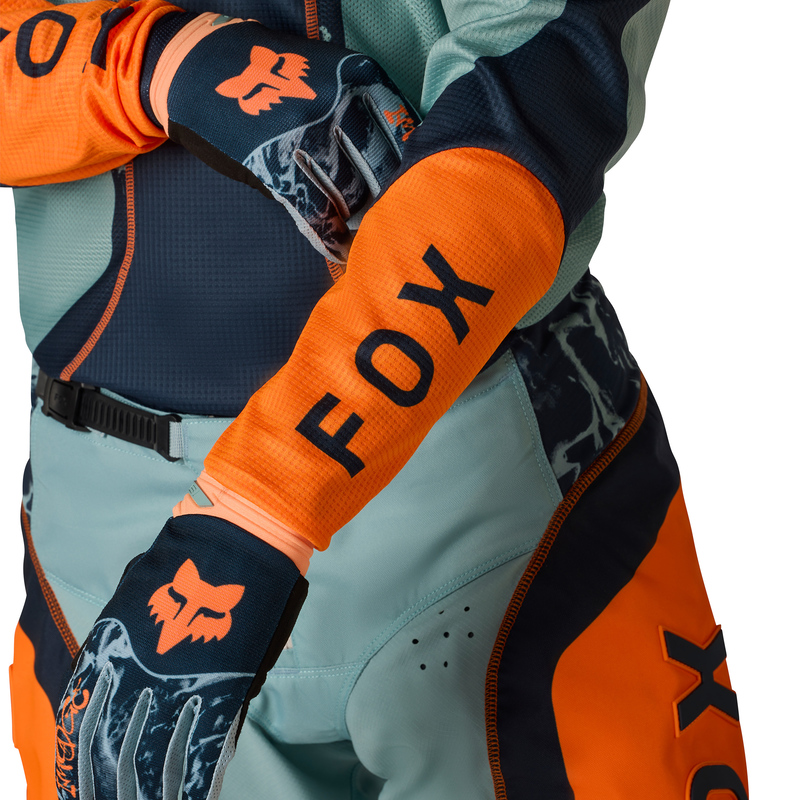 BLUZA MOTOCYKLOWA FOX 180 IMAGE PRINT ARCTIC BLUE